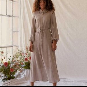 EUC CHRISTY DAWN Selma dress in oak plaid